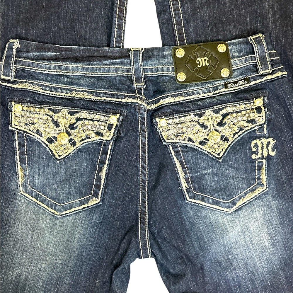 Miss Me Women’s Jeans, waist 30, Mid-Rise/Easy Boot - Picture 5 of 5